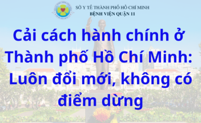 (Chinhphu.vn) Cải cách hành chính ở TPHCM: Luôn đổi mới, không có điểm dừng